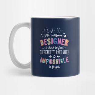 An awesome Designer Gift Idea - Impossible to Forget Quote Mug